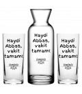 Haydi Abbas Rakı Bardağı ve Karaf Set