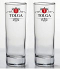 İsminize Özel Renkli Baskılı İkili Long Drink Votka Kadehi