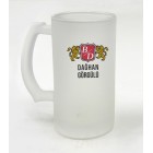 İsimli Kişiye Özel Tasarım Buzlu Cam Bira Bardağı 500 ML