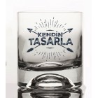 Firmanıza Özel Renkli Baskılı Viski Kadehi